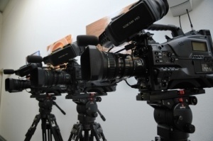 HD registratieset met 3 Sony PMW 350 camera's